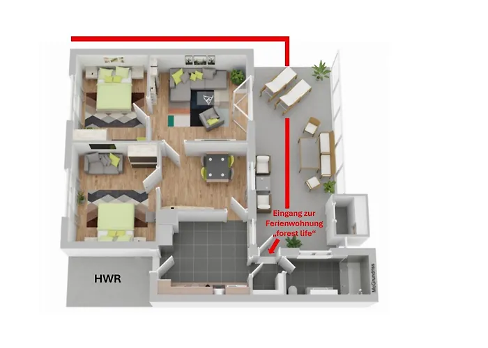 Ferienhaus Forest Life Hasselfelde